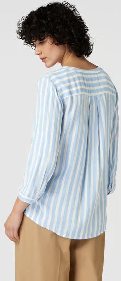 Tom Tailor Blouse zonder sluiting met verborgen knoopsluiting