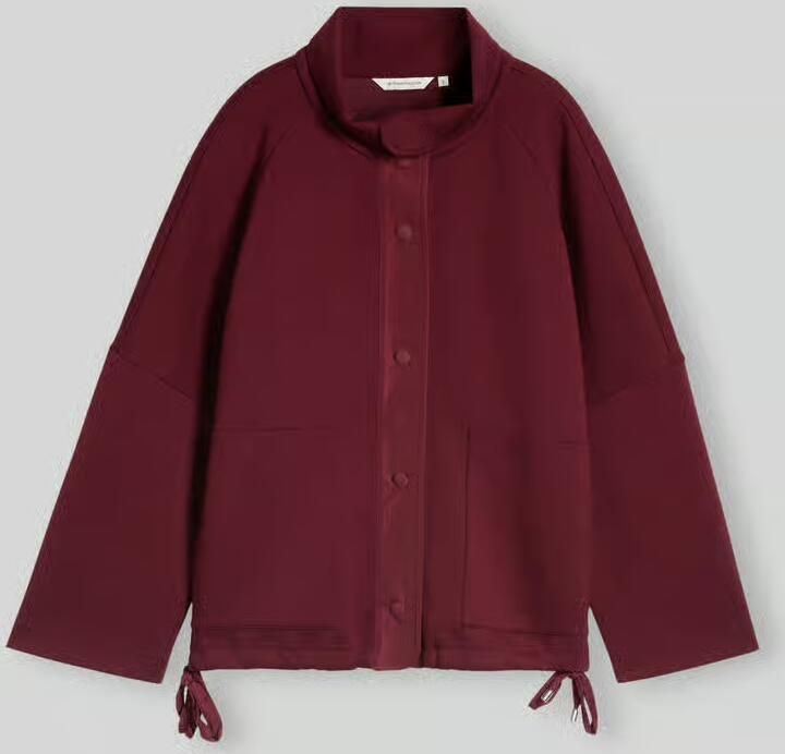 Tom Tailor boxy fit sweatjack met viscose