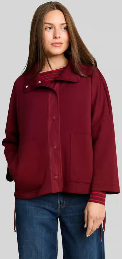 Tom Tailor boxy fit sweatjack met viscose - Foto 3