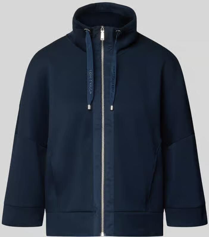 Tom Tailor regular fit sweatjack met viscose - Foto 2