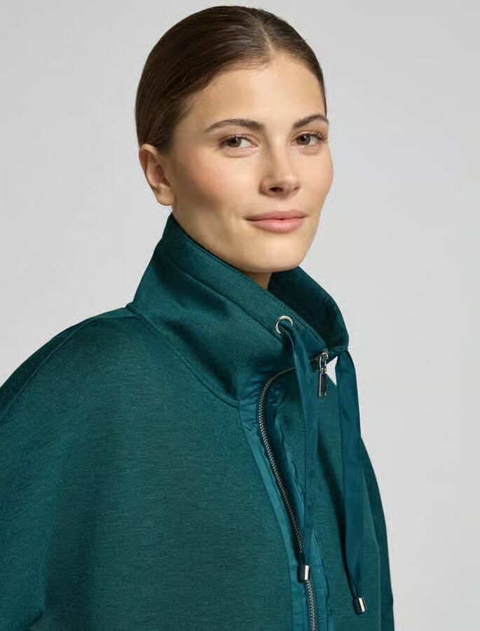 Tom Tailor boxy fit sweatjack met viscosegehalte - Foto 2