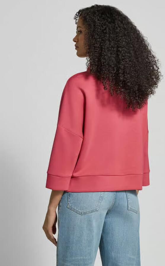 Tom Tailor boxy fit sweatjack met viscosegehalte - Foto 4