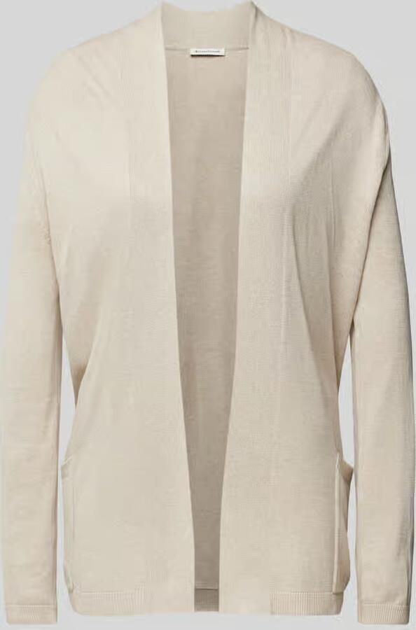 Tom Tailor Cardigan met opengewerkte voorkant