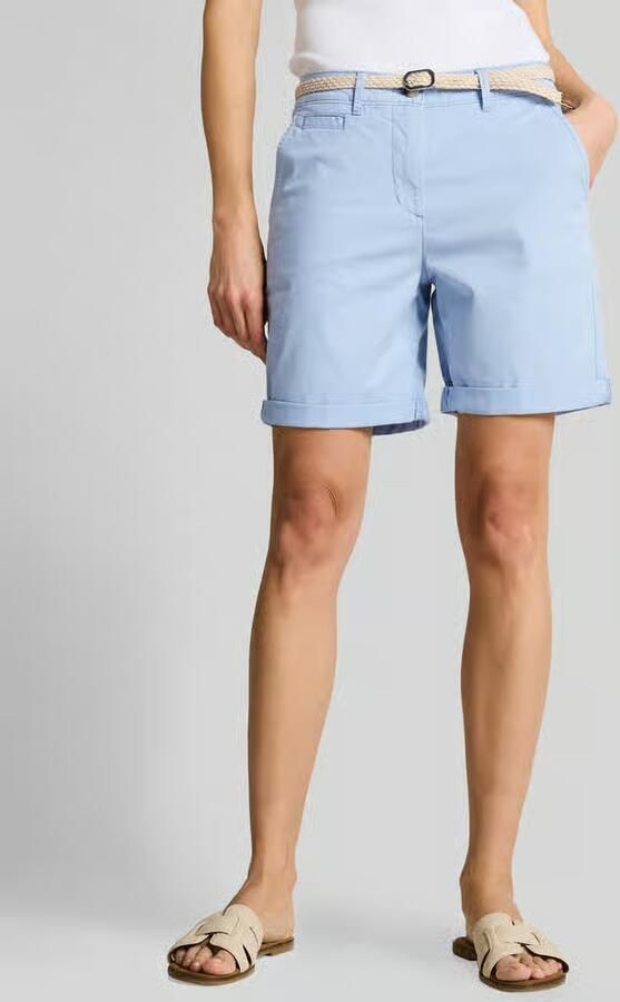 Tom Tailor Chinoshorts met riem - Foto 2