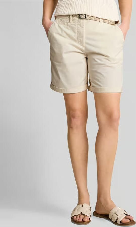 Tom Tailor Chinoshorts met riem - Foto 3