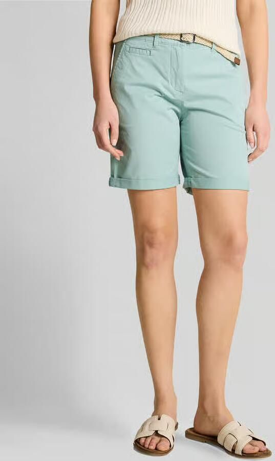 Tom Tailor Chinoshorts met riem - Foto 2