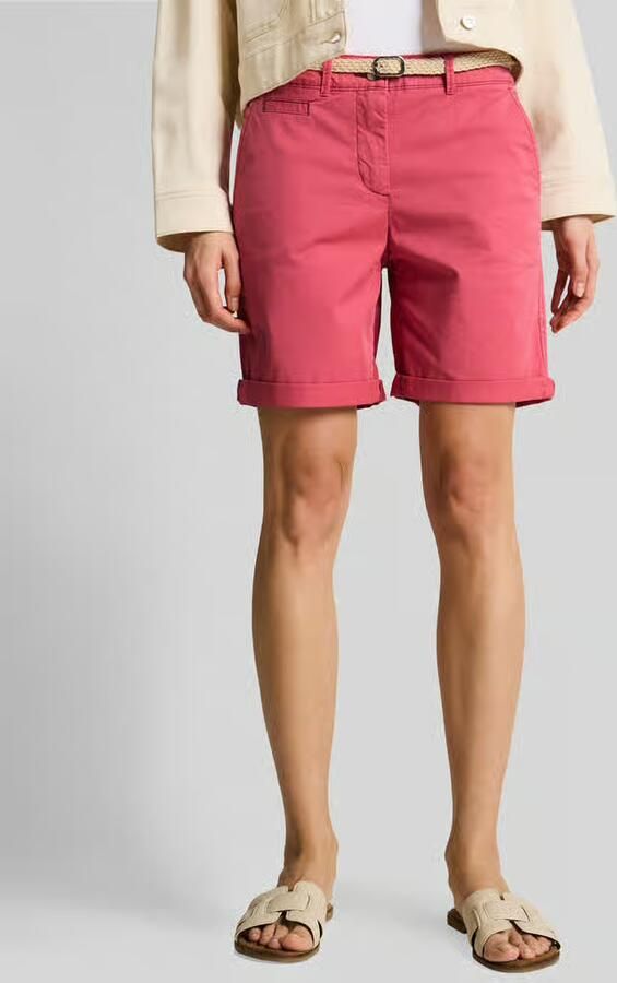 Tom Tailor Chinoshorts met riem - Foto 2
