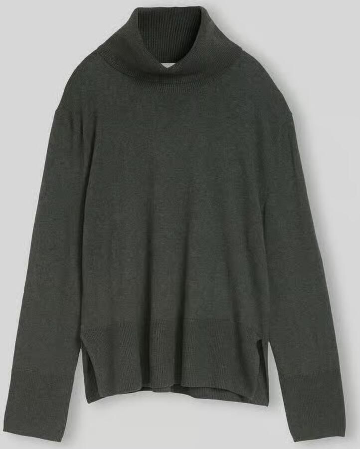 Tom Tailor Regular fit coltrui van mix van katoen en kasjmier