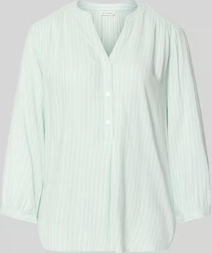 Tom Tailor Comfort fit blouse met lange mouwen van pure Viscose - Foto 2