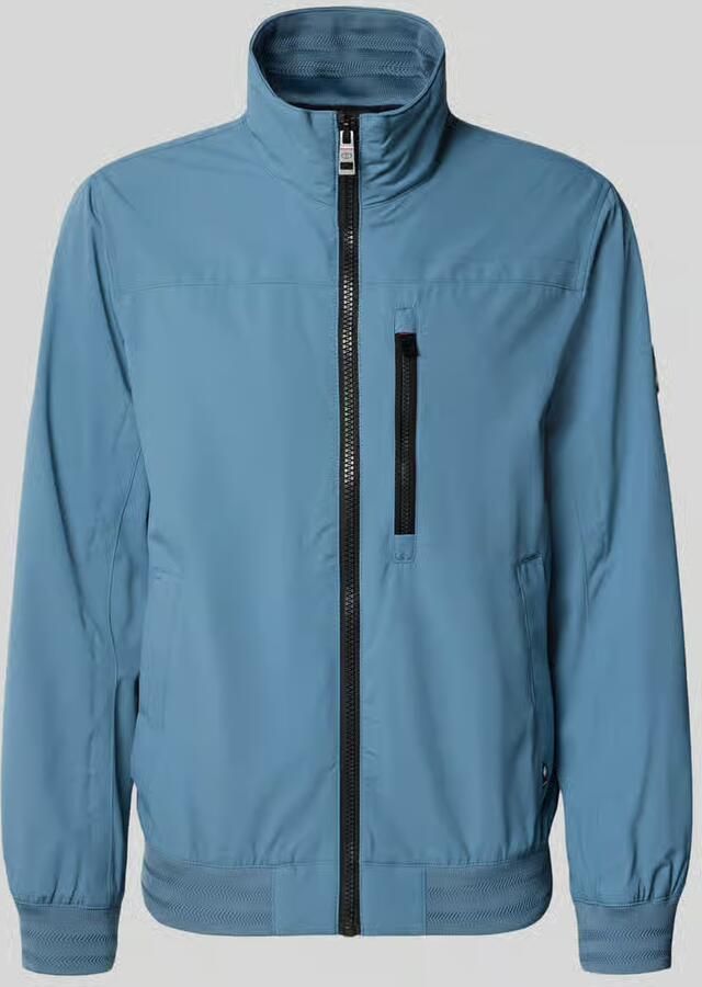 Tom Tailor comfort fit blouson met geribde rompzoom - Foto 2