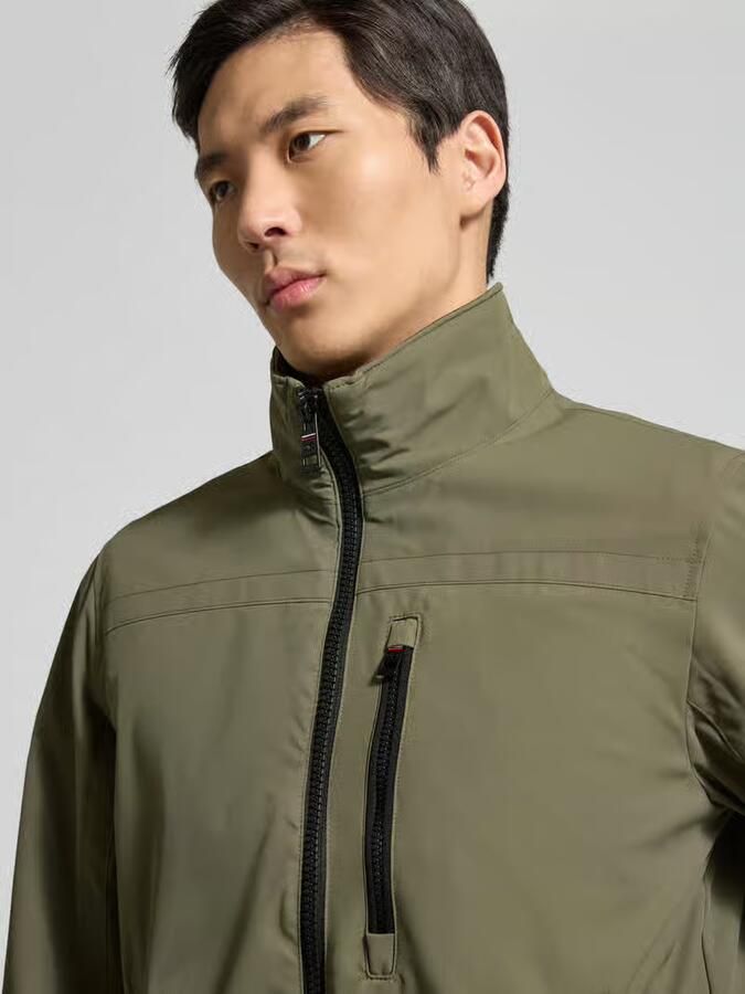 Tom Tailor comfort fit blouson met geribde rompzoom