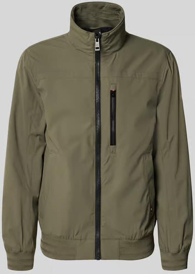 Tom Tailor comfort fit blouson met geribde rompzoom - Foto 2