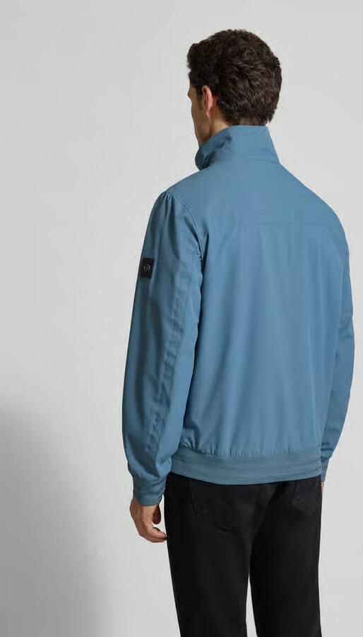 Tom Tailor comfort fit blouson met geribde rompzoom - Foto 3
