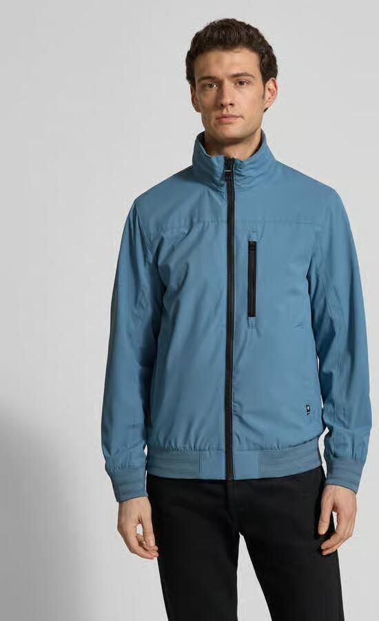 Tom Tailor comfort fit blouson met geribde rompzoom - Foto 2