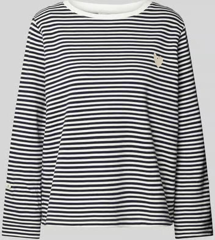 Tom Tailor Comfort fit sweatshirt met all-over motief