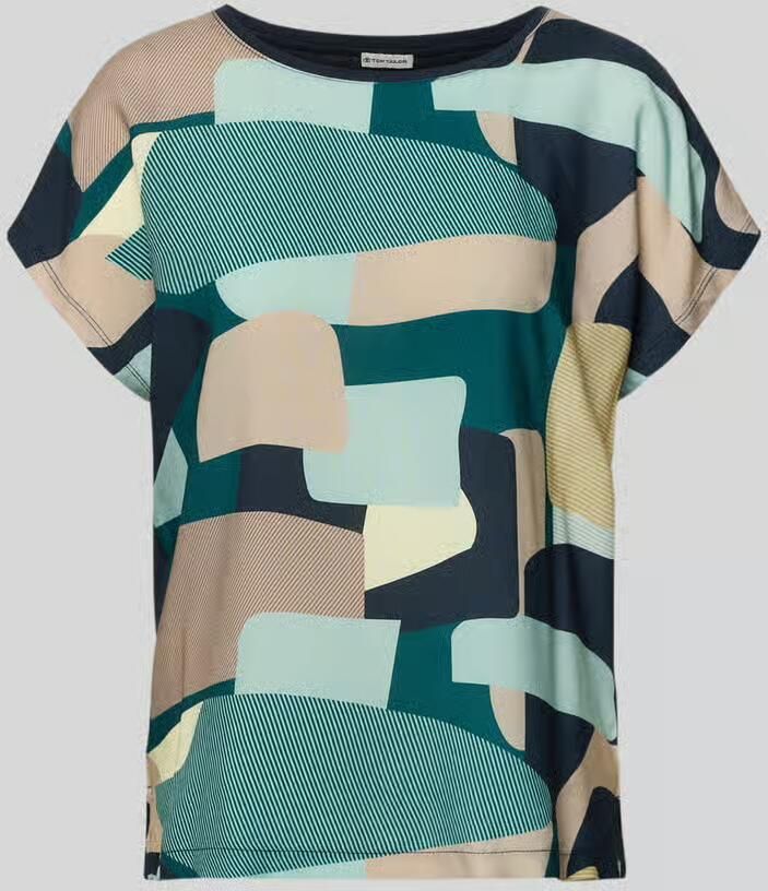 Tom Tailor Comfort fit T-shirt van pure Viscose