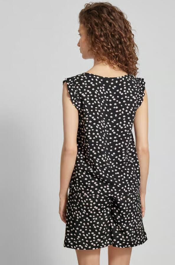 Tom Tailor Denim Blousetop met all-over motiefprint