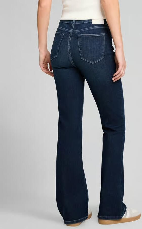 Tom Tailor Denim bootcut jeans van katoenmix in 5-pocketmodel - Foto 3