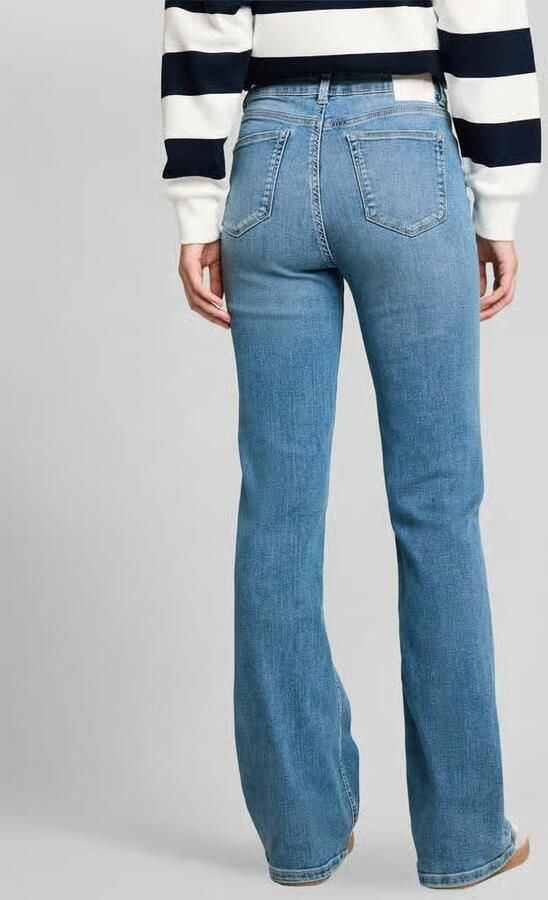 Tom Tailor Denim bootcut jeans van katoenmix in 5-pocketmodel - Foto 3