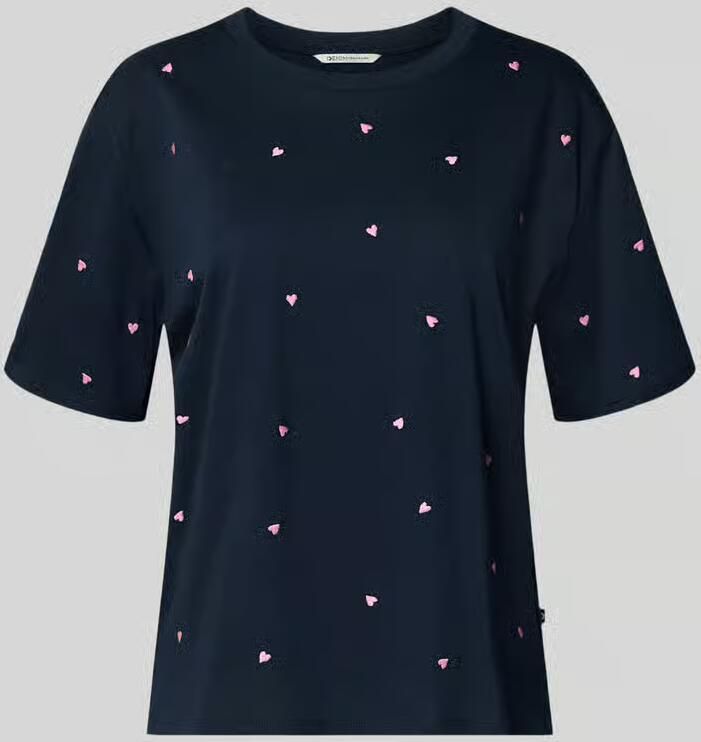 Tom Tailor Denim Boxy fit T-shirt van puur katoen - Foto 2