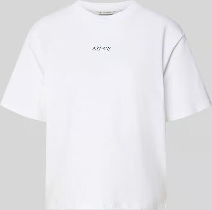 Tom Tailor Denim Boxy fit T-shirt van puur katoen - Foto 2