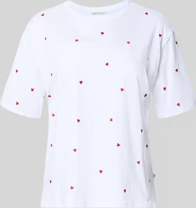 Tom Tailor Denim Boxy fit T-shirt van puur katoen - Foto 2