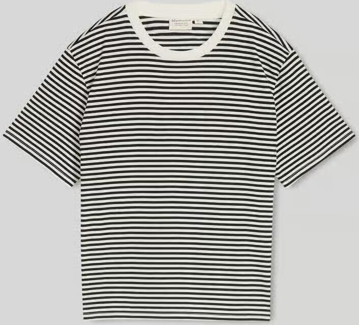 Tom Tailor Denim Boxy fit T-shirt van puur katoen - Foto 2