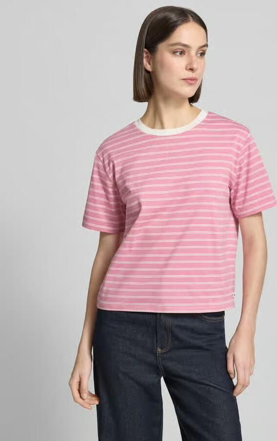 Tom Tailor Denim Boxy fit T-shirt van puur katoen - Foto 2