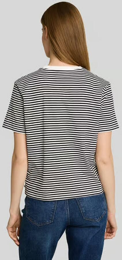 Tom Tailor Denim Boxy fit T-shirt van puur katoen - Foto 3