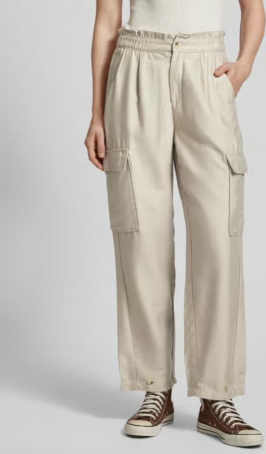Tom Tailor Denim Cargobroek met elastische band - Foto 2