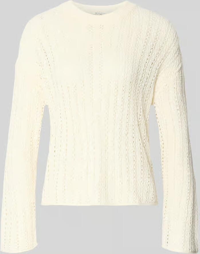Tom Tailor Denim Comfort fit gebreide pullover in semi-transparante look - Foto 2