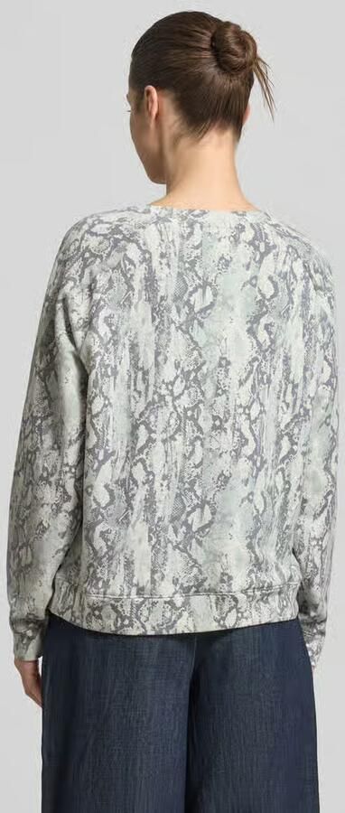 Tom Tailor Denim comfort fit sweatshirt van katoenmix - Foto 3