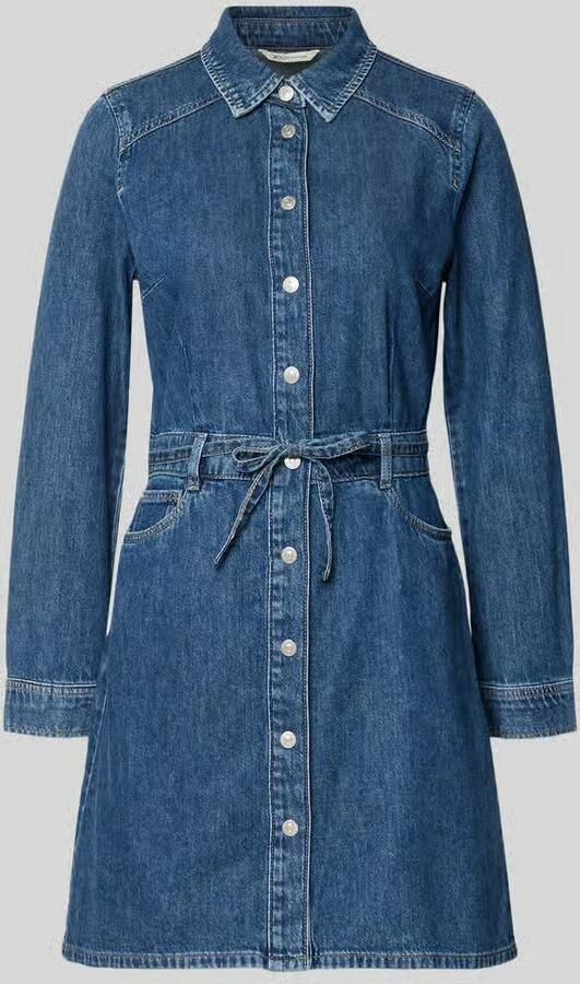 Tom Tailor Denim denimjurk met tailleriem - Foto 2