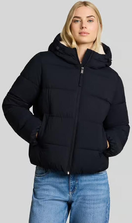 Tom Tailor Denim Donzen bomberjack met capuchon en donsvulling - Foto 2