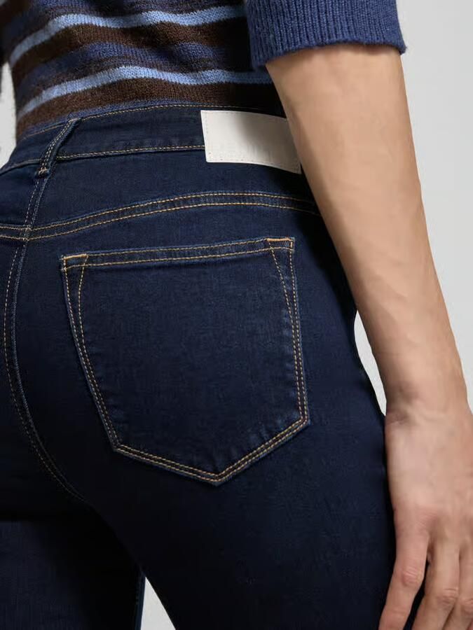 Tom Tailor Denim flared fit jeans van katoenmix
