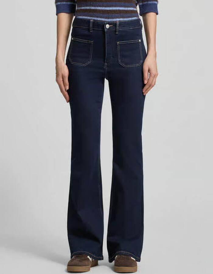 Tom Tailor Denim flared fit jeans van katoenmix - Foto 2