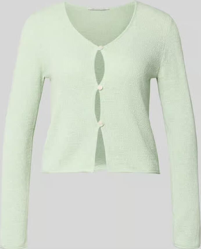 Tom Tailor Denim Gebreid jack met V-hals - Foto 2