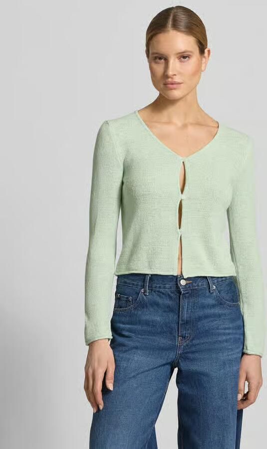 Tom Tailor Denim Gebreid jack met V-hals - Foto 2