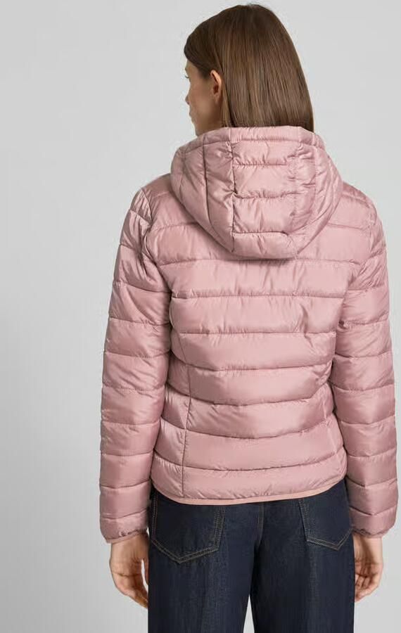 Tom Tailor Denim Gewatteerd regular fit jack met capuchon