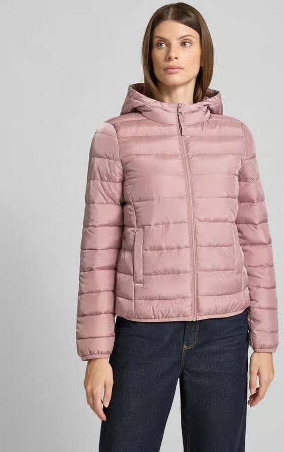 Tom Tailor Denim Gewatteerd regular fit jack met capuchon - Foto 2