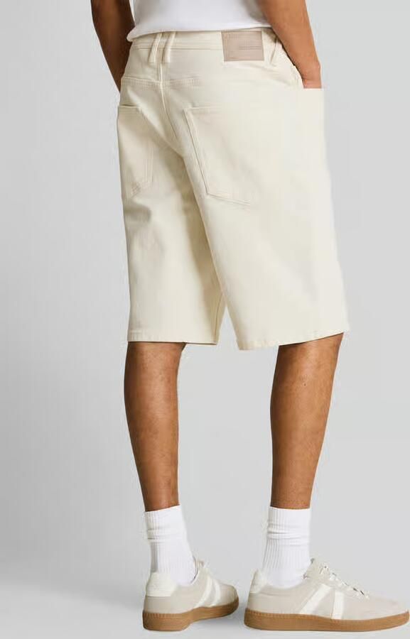 Tom Tailor Denim korte jeans relaxed fit van katoenmix