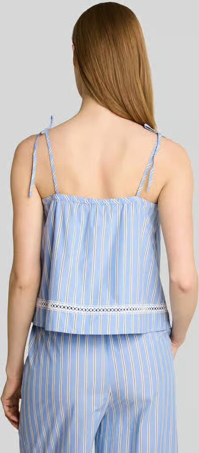 Tom Tailor Denim loose fit blousetop van puur katoen - Foto 2