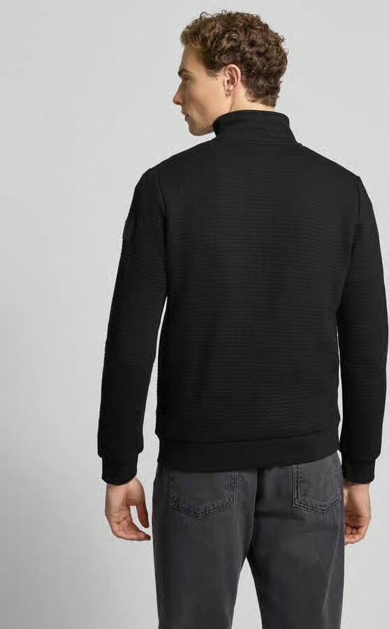 Tom Tailor Denim Loose fit gebreid jack van katoenmix