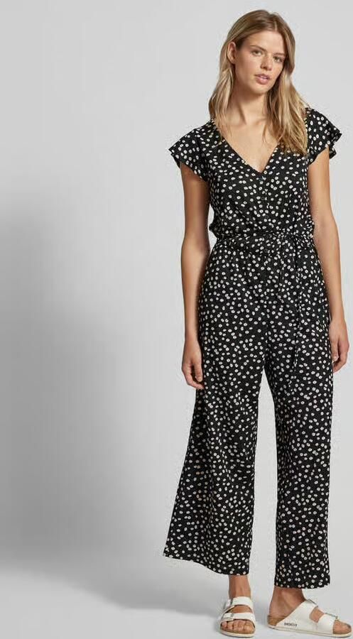 Tom Tailor Denim Loose fit jumpsuit met all-over motief - Foto 2