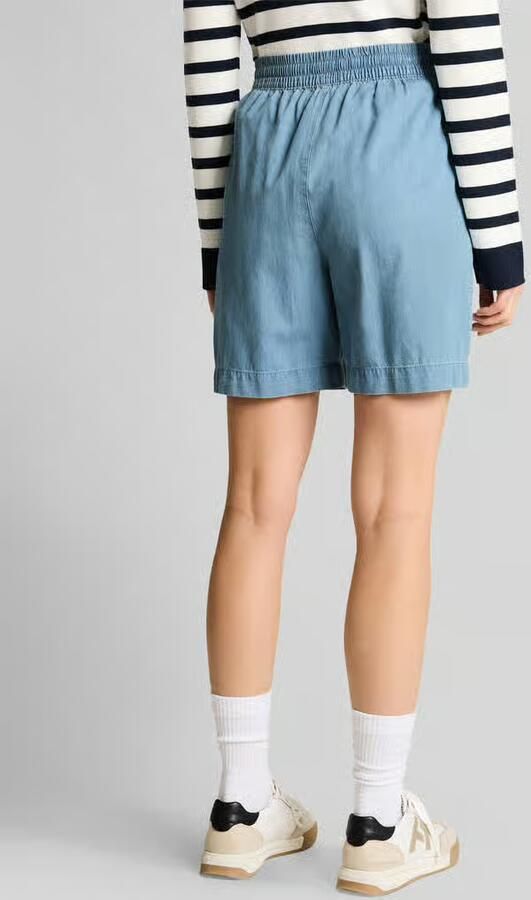 Tom Tailor Denim loose fit short van puur katoen