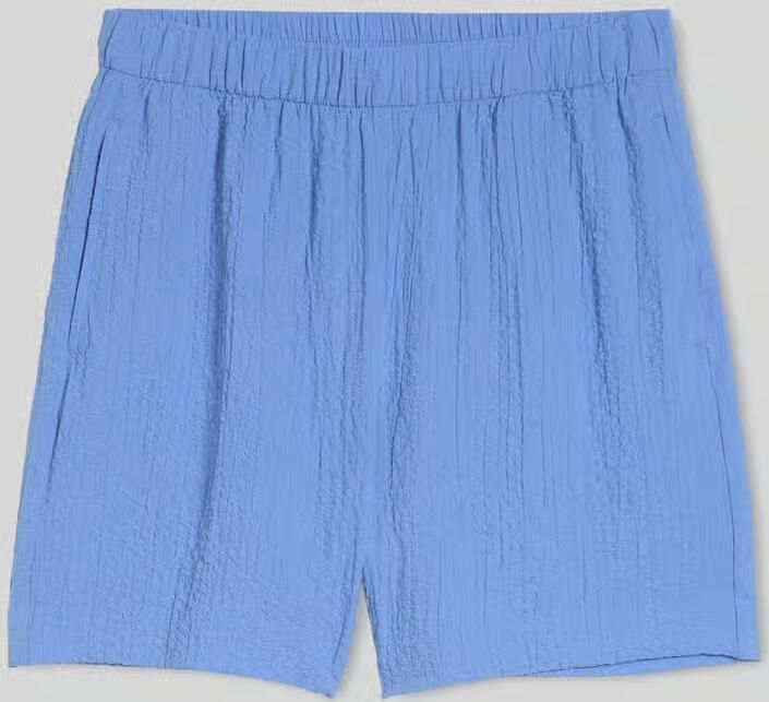 Tom Tailor Denim loose fit stoffen short van viscosemix - Foto 2