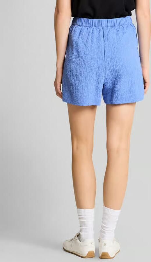 Tom Tailor Denim loose fit stoffen short van viscosemix - Foto 3