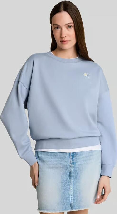 Tom Tailor Denim Loose fit sweatshirt van puur katoen - Foto 2