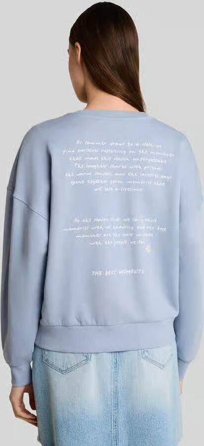 Tom Tailor Denim Loose fit sweatshirt van puur katoen - Foto 3
