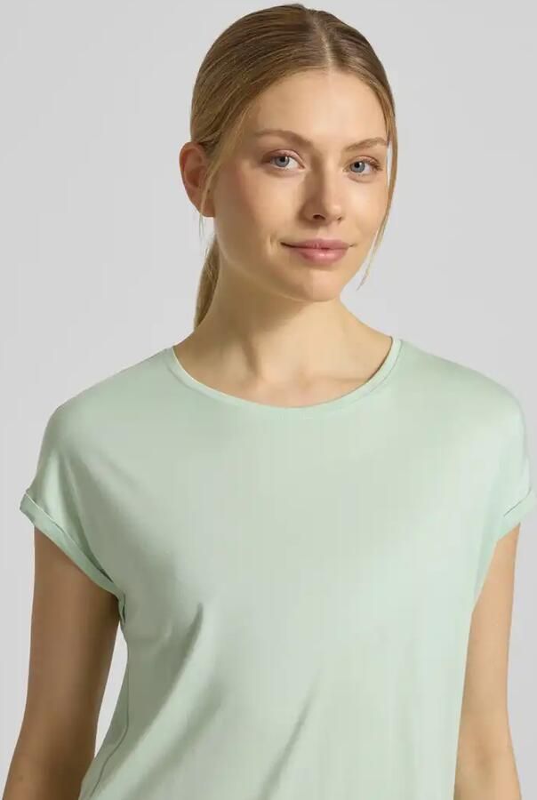 Tom Tailor Denim loose fit T-shirt van viscosemix